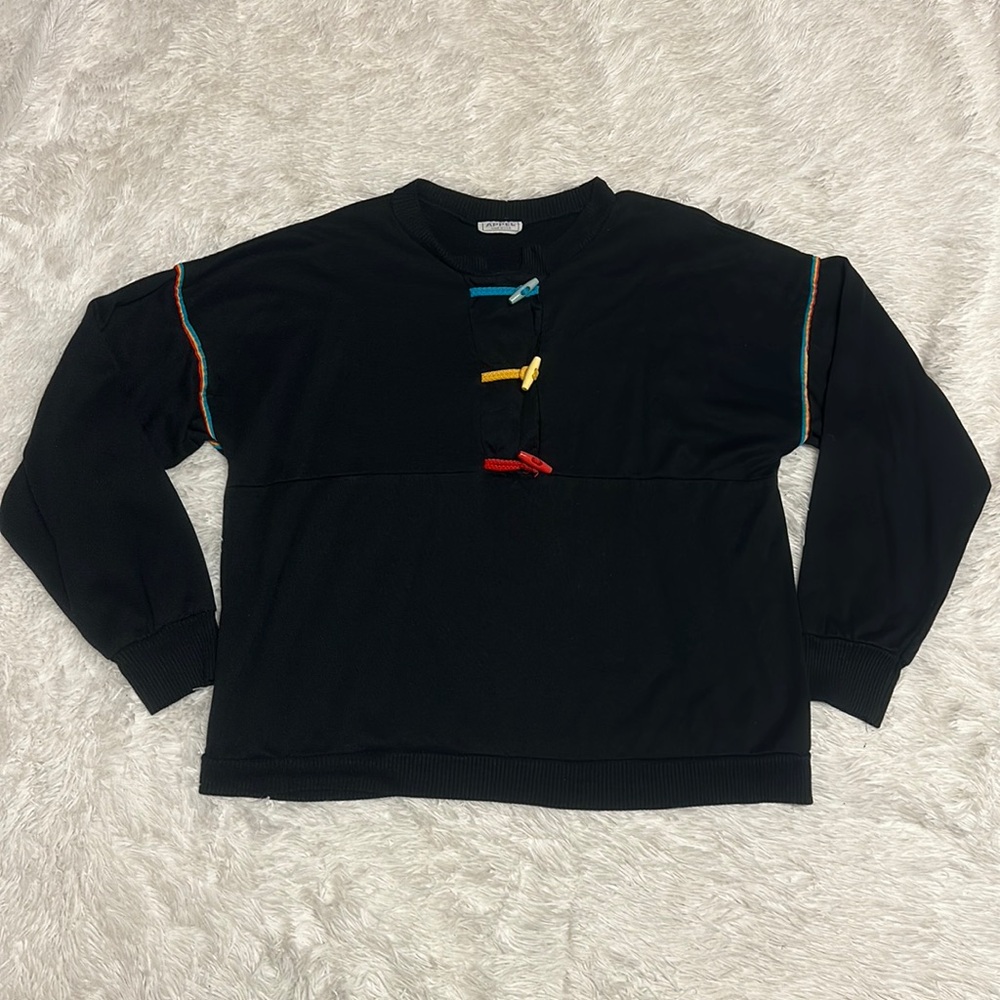VTG 80’s Appel Frog & Button closure sweater